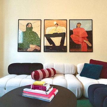 Bold eclectic London Interior