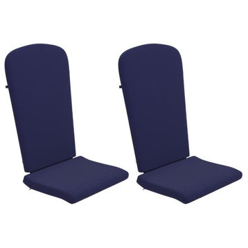 2-Pack Blue Chair Cushions