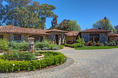 Tuscan exterior home photo in San Francisco
