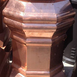 Copper Chimney Caps, Shrouds and Pots - Products