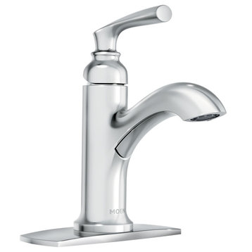 Moen 84535 Hilliard 1.2 GPM 1 Hole Bathroom Faucet - Chrome