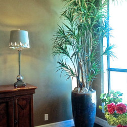 Green Artificial Tree with rock garden base - Products