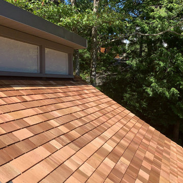 Cedar Shingle with Velux Skylights