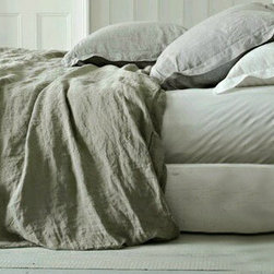 Dark Linen Duvet Cover - Duvet Covers And Duvet Sets