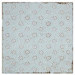 The Tile Shop - Annie Selke Artisanal Sky Dark Lace Ceramic Wall Tile 6 x 6 in. - The Artisanal collection brings the welcoming allure of modern farmhouse style to tile. The 6'' x 6'' Annie Selke Artisanal Sky Dark Lace ceramic wall tile has a sophisticated color and handmade-look crackle finish that lends a softness uncommon in hard surfaces. Inspired by vintage pieces from Annie's personal collection, design your walls with Sky Dark Lace to create a soft look.