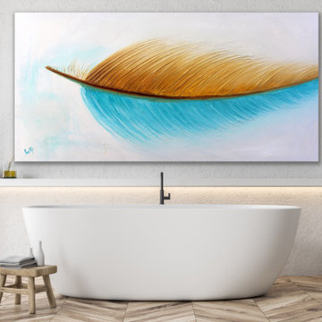 Original Handmade Modern Abstract Custom Art for Modern Contemporary Interiors