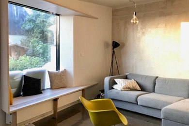 Modernes Wohnzimmer in Düsseldorf