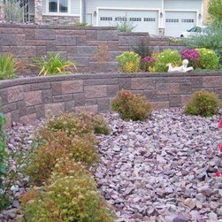 Allan Block Wall Example - Products