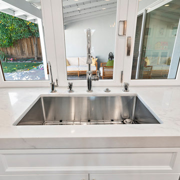 Transitional Style | Kitchen Living Laundry