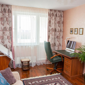 Pink Living Room Makeover