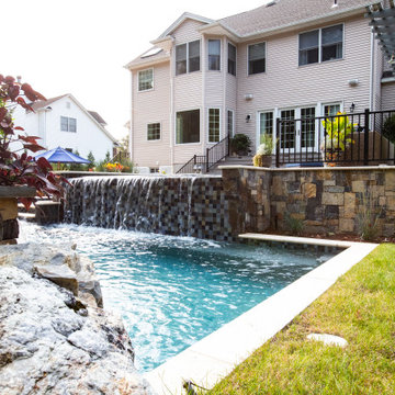 An Outdoor Oasis with Rustic Charm