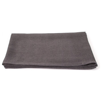 Linen Prewashed Lara Bath Towel, Gray, 100x140cm