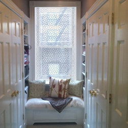 Delia Shades - Delia Shades' "Isfahan Fret" Pattern - Window Blinds