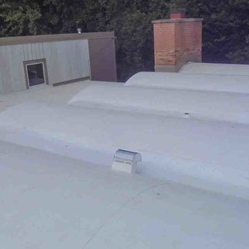 TPO Roofing System over Barrel Roof
