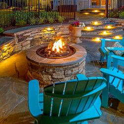 Natural Stone Fire-Pit - Fire Pits