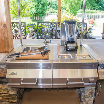 Ozark Rustic Outdoor Kitchen