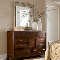 Metal Accent Mirror 104-040 by American Drew Essex - Makeup Mirrors