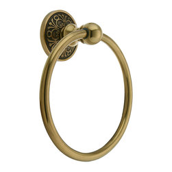 Lancaster Rosette Towel Ring - Towel Rings