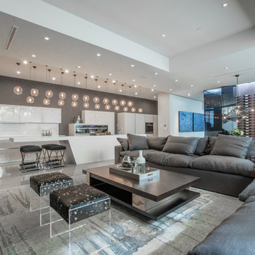 Modern house in Beverly Hills, CA