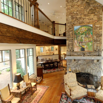 Dream Cabin | Living Room Balcony | Zoltan Design Co.