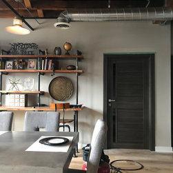 Private Residence - Esta Gray Oak - Interior Doors