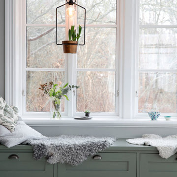 Platsbyggt kök i skärgården