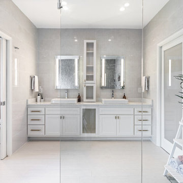 Bright & Fascinating Master Bathroom in Ashburn VA