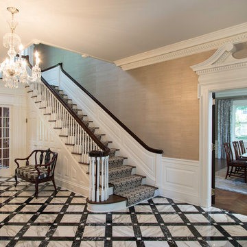 Elegant Stairs....New Jersey's Finest Homes