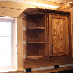 Coe Hill, Ontario   Rustic Wormy Ash Cottage Kitchen - Products