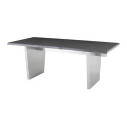Nuevo - Oxidized Grey & Silver / Small - Dining Tables