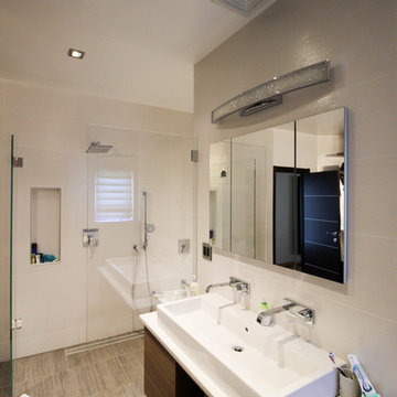 Master Bathroom Walk-in Closet Merge