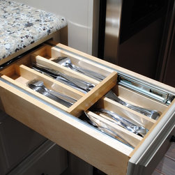 Before & After Kitchen Transformation - Kitchen Drawer Organizers