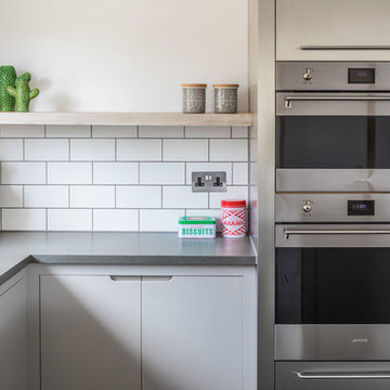 Contemporary Grey Industrial Kitchen