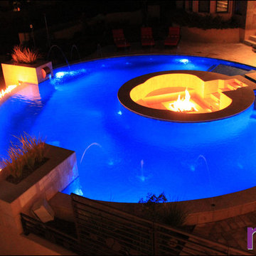Negative Edge Pools by Mossman Brothers Pools
