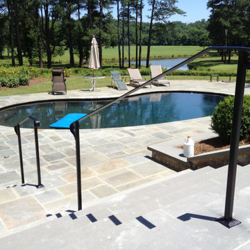 Exterior Iron Rails