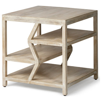 Solid Wood Side Table, Dayton I