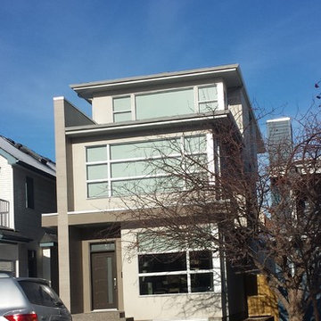 West Hillhurst contextual single detached home. Completed and occupied
