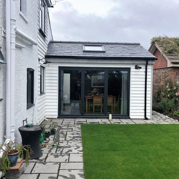 Dining Room Extension, Porch and Cladding