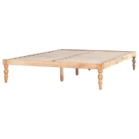 Rhonda Platform Bed, Natural, King