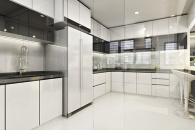 Example of a kitchen design in Singapore