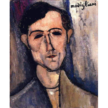 Amedeo Modigliani Man-s Head Wall Decal