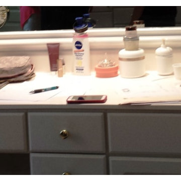 Master Bath Update 4 - Vanity 1 Before