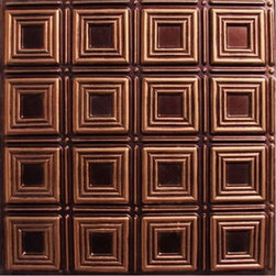 153 Faux Tin Ceiling Tile Glue up 24x24 - Ceiling Tile
