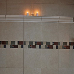 Recessed Bathroom Tile Niches - Shower Caddies