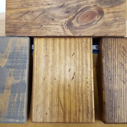 Distressed Color Samples - Indoor Benches
