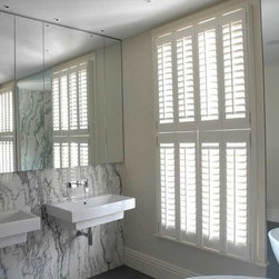 The Shutter Shops Tier on Tier Shutter Installations - Interior Shutters