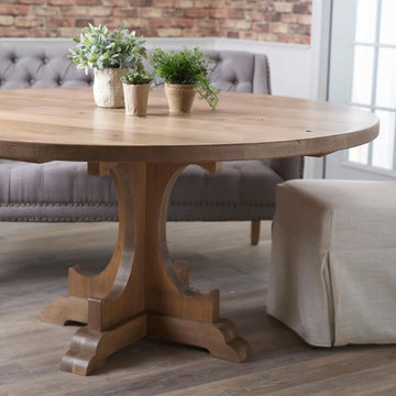 Caroline Round Pedestal Dining Table