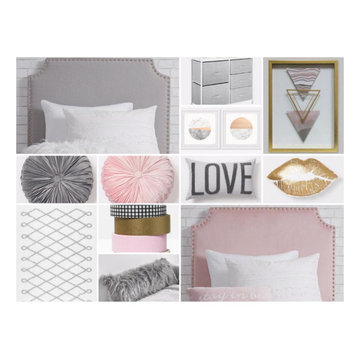 E-design girls room