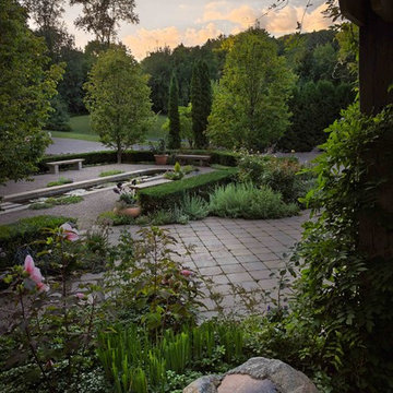 Informal European Garden