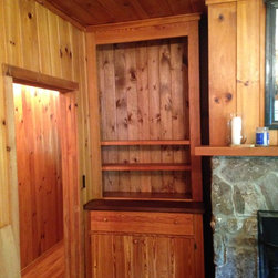 Heart Pine Cabinet - Bookcases